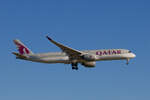 Airbus A350-900, Qatar Airways (A7-ALI), Frankfurt (FRA), 02.05.2026