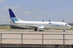 ASL Airlines Boeing 737-8ASBCF OE-IWB rollt zum Start in Frankfurt 13.6.2026