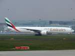 Emirates; A6-EZB; Boeing 777-31H; Flughafen Frankfurt/Main.
