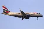 British Airways - City Fleyer, G-LCYD, Embraer, ERJ-170-100STD, 16.02.2011, FRA, Frankfurt, Germany           