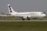 JAT Airways, YU-ANW, Boeing, B737-3H9, 24.04.2011, FRA, Frankfurt, Germany 




