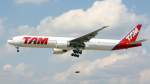 TAM Boeing 777-32W ER PT-MUB Flughafen Frankfurt am Main 21.05.2011