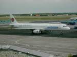 A321 der Aero Flight in Frankfurt. (30.07.05)
