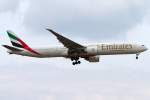 Emirates, A6-ECL, Boeing, B777-36N-ER, 14.04.2012, FRA, Frankfurt, Germany           