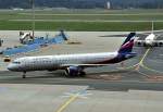 A 321-211 VP-BQS Aeroflot taxy in FRA - 14.04.2012