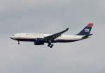 US Airways A 330-243 N282AY bei der Landung in Frankfurt am Main am 16.08.2012