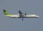 Air Baltic  Dash8-4  YL-BAE  Anflug rwy07L