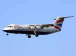 British RJ100 G-BZAY im Anflug auf 25L in FRA / EDDF / Frankfurt am 23.09.2007
