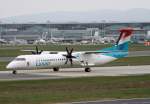 Luxair, LX-LGF, Bombardier / DeHavilland Canada, DHC-8-400, 21.04.2013, FRA-EDDF, Frankfurt, Germany