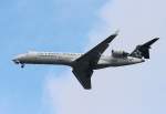 Lufthansa Regional (CityLine) Canadair Regjet CRJ701ER D-ACPT bei der Landung in Frankfurt am 09.06.2013