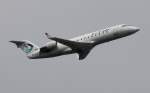 Adia Airways CRJ200LR S5-AAD beim Start in Frankfurt am 10.06.2013