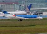 BMI Regional ERJ-135R G-RJXP bei der Ankunft in Frankfurt am 10.06.2013