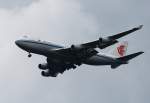 Air China Cargo B 747-4ETF(SCD) B-2475 im Anflug auf Frankfurt am 12.06.2013