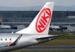 Niki, OE-IHD  Calypso , Embraer, 190 LR (Seitenleitwerk/Tail), 18.04.2014, FRA-EDDF, Frankfurt, Germany