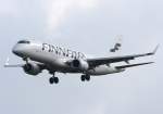 Finnair, OH-LKG, Embraer, 190 LR (neue Finnair-Lackierung), 18.04.2014, FRA-EDDF, Frankfurt, Germany