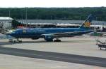 VN-A144 Vietnam Airlines Boeing 777-26K (ER)          Bereitstellung am 15.07.2014 in Frankfurt