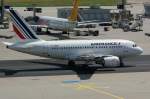 F-GUGG Air France Airbus A318-111   am 15.07.2014 in Frankfurt zum Start