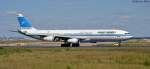 Kuwait Airways Airbus A340-313 9K-ANB am 12.08.2012 in Frankfurt (a) Main Fulghafen