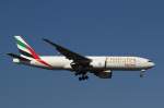 Boeing 777F, Emirates Sky Cargo (A6-EFF), Frankfurt, 04.10.2014.