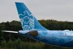 Etihad Airways (EY), A6-EYE  Blue Moon Rising , Airbus, A 330-200 (Manchester City Football Club ~ Seitenleitwerk/Tail), 15.09.2014, FRA-EDDF, Frankfurt, Germany