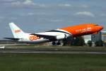 TNT B737-400 OO-TNP beim Takeoff auf 18 in FRA / EDDF / Frankfurt am 13.05.2012