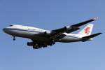 Air China Cargo B747-400F B-2456 im Anflug auf 25R in FRA / EDDF / Frankfurt am 13.05.2012