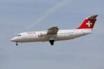 Swiss European Air Lines LX-SWU British Aerospace Avro RJ-100 EDDF-FRA, 22.07.2015