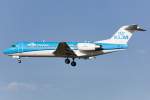 KLM - Cityhopper, PH-KZD, Fokker, F70, 08.11.2015, FRA, Frankfurt, Germany         