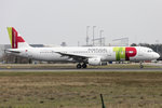 Air Portugal, CS-TJG, Airbus, A321-211, 02.04.2016, FRA, Frankfurt, Germany      