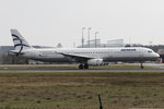 Aegean Airlines, SX-DVZ, Airbus, A321-232, 02.04.2016, FRA, Frankfurt, Germany         