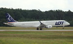LOT Polish Airlines, SP-LNE, (c/n 19000583),Embraer ERJ-195-200LR, 14.06.2016, FRA-EDDF, Frankfurt, Germany 