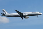 Aegean Airlines Airbus A321-232 SX-DGP, cn(MSN): 3302,
Frankfurt Rhein-Main International, 26.05.2016.