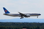 B-2042 China Southern Cargo Boeing 777-F1B   Anflug auf Frankfurt am 01.08.2016