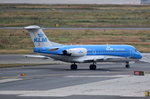 PH-KZL KLM Cityhopper Fokker F70   in Frankfurt am 01.08.2016 zum Start