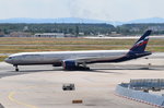 VP-BGF Aeroflot - Russian Airlines Boeing 777-3M0(ER)  zum Gate am 01.08.2016 in Frankfurt