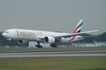 Emirates Boeing B777-31H(ER) A6-ENV, cn(MSN): 41368,
Frankfurt Rhein-Main International, 25.05.2016.