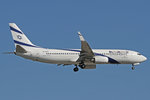 El Israel Airlines (LY-ELY), 4X-EKC  Beit Shean , Boeing, 737-858 wl, 24.08.2016, FRA-EDDF, Frankfurt, Germany