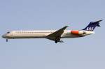 SAS, OY-KHM, McDonnell Douglas, MD-82, 21.04.2009, FRA, Frankfurt, Germany 