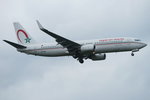 Royal Air Maroc Boeing B737-8B6(WL) CN-ROT, cn(MSN): 33068,
Frankfurt Rhein-Main International, 23.05.2016.