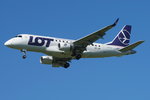 LOT - Polish Airlines Embraer ERJ-170STD(ERJ-170-100) SP-LDF, cn(MSN): 17000035,
Zürich-Kloten Airport, 24.08.2016.