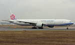 China Airlines, B-18005, (c/n 43979),Boeing 777-309(ER), 27.12.2016, FRA-EDDF, Frankfurt, Germany 