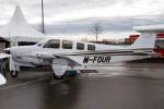 Private, M-FOUR, Beechcraft, G36 Bonanza, 21.04.2012, FDH, Friedrichshafen, Germany        