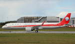Sichuan Airlines, D-AVXP, Reg.B-1055, MSN 8224, Airbus A 321-271N, 24.09.2018, XFW-EDHI, Hamburg Finkenwerder, Germany 