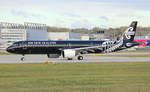 Air New Zealand, D-AZAX, Reg.ZK-NNA, MSN 8496, Airbus A 321-271NX, 28.10.2018,XFW-EDHI, Hamburg Finkenwerder, Germany (all Black livery) 