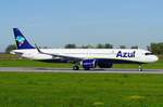 AZUL Linhas Aéreas Brasileiras, Airbus A321-251NX, PR-YJC, delivery flight at 18.09.2020 Hamburg Finkenwerder
