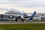 F-GXLJ , Airbus Transport International , Airbus A330-743L Beluga XL , Hamburg-Finkenwerder , 20.10.2025 ,
