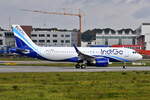 D-AUAP , IndiGo , Airbus A320-251N , 22.10.2025 , Hamburg-Finkenwerder , 