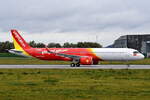 D-AZWQ , VietJetAir , Airbus A321-271NX , Hamburg-Finkenwerder , 23.10.2025 ,