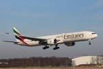 Emirates, A6-EBG, (c/n 33862),Boeing 777-36N(ER), 28.01.2017, HAM-EDDH, Hamburg, Germany 