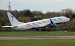 Blue Air, YR-BMH, MSN 27980, Boeing 737-8K5(WL), 19.04.2017,HAM-EDDH, Hamburg, Germany (Liverpool livery) 